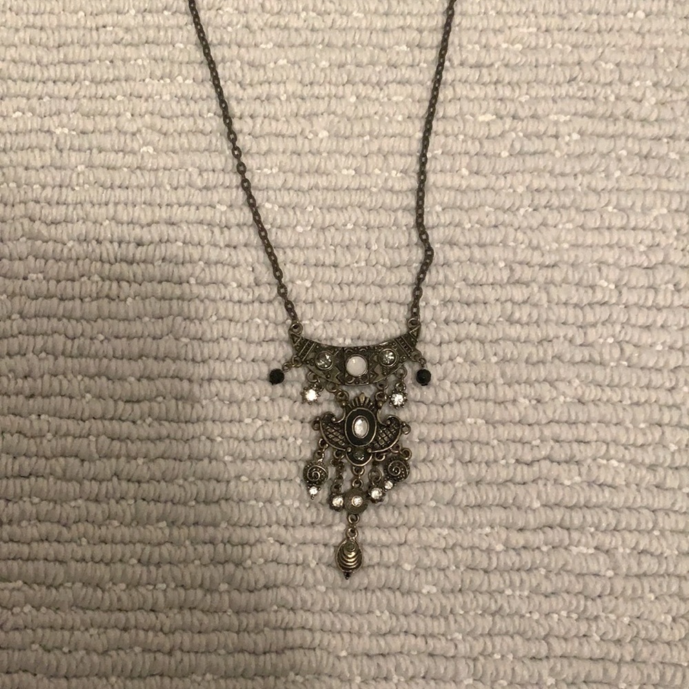 Sweater necklace
